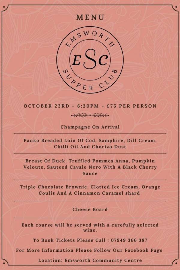 Emsworth Supper Club 